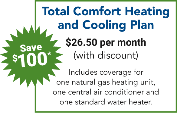 Total Comfort Heating and Cooling Plan